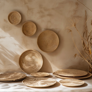 Acacia Wood Dinnerware Set