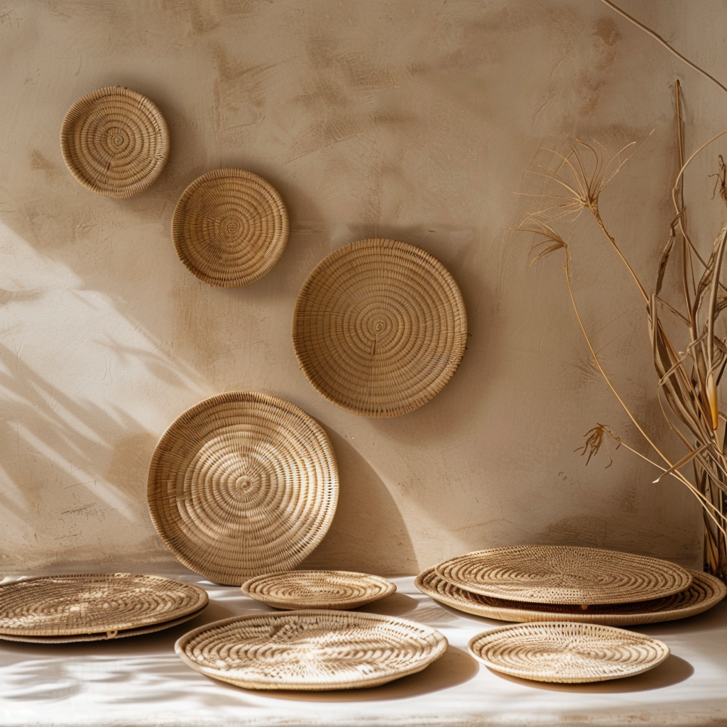 Acacia Wood Dinnerware Set